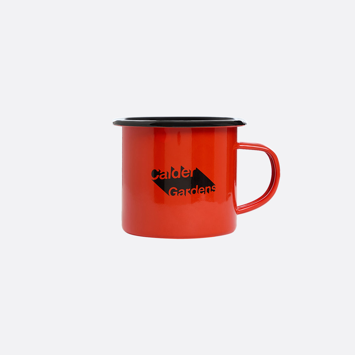 Calder "Black Widow" enamel mug