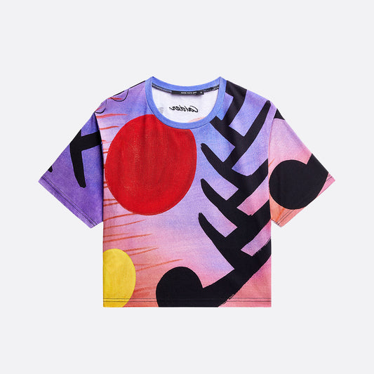 Calder “Untitled (1947)” all-over print cropped t-shirt