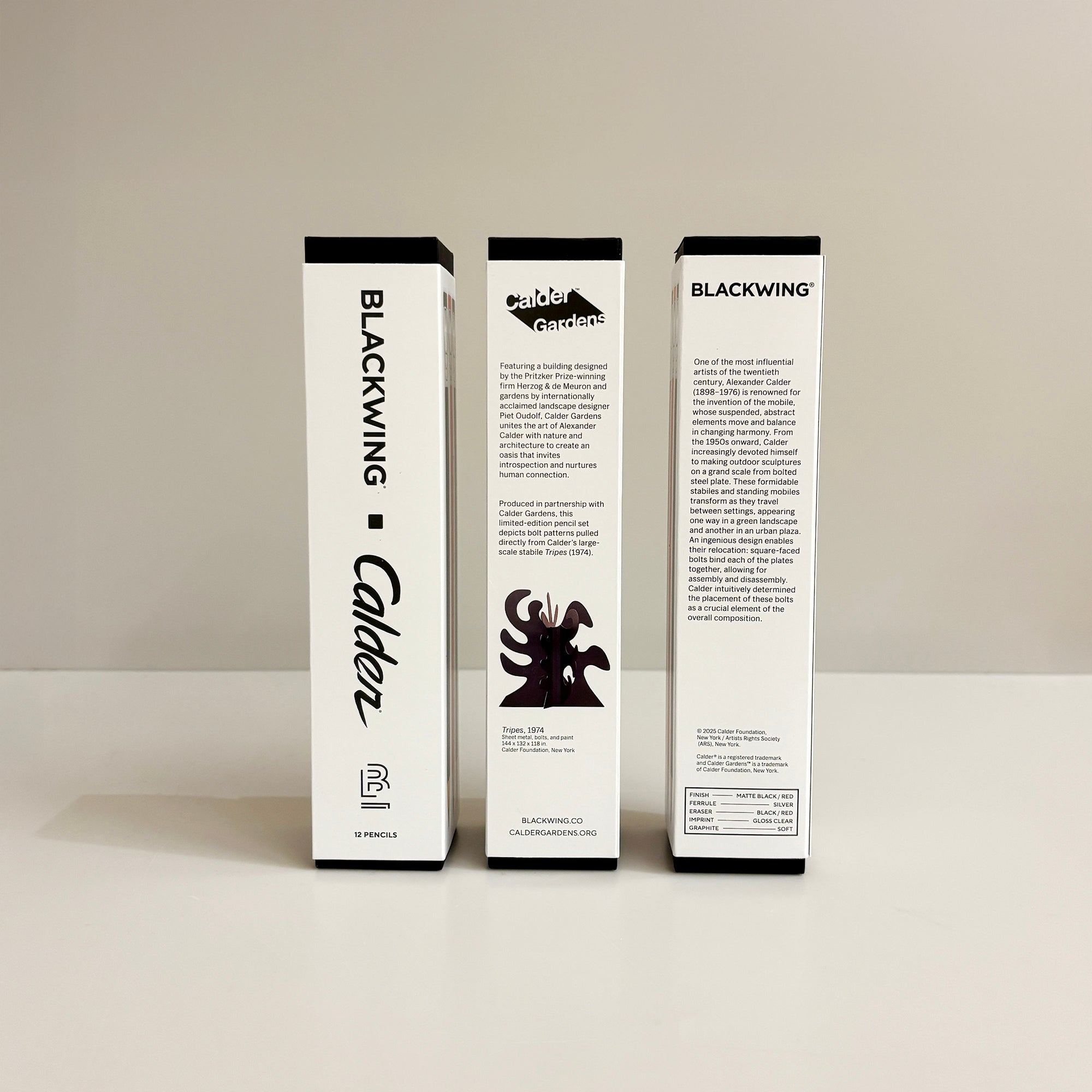 CenturyWingブラックバードICHIBAN Kadena AB新品未展示 Blackwing x Calder limited edition pencil set – Calder Gardens Shop