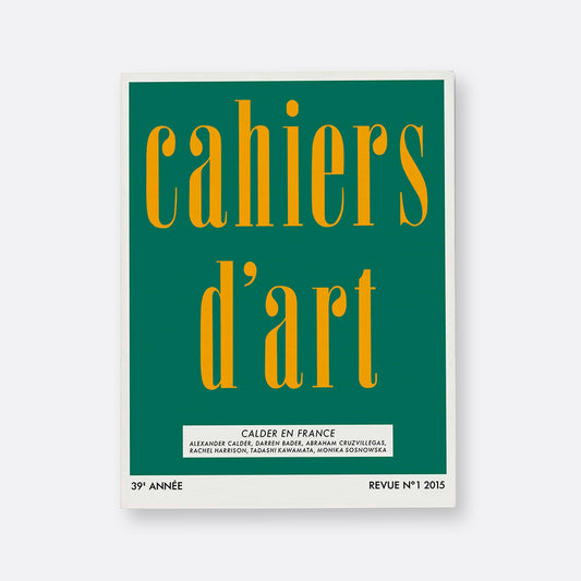 Cahiers d'Art: Calder in France