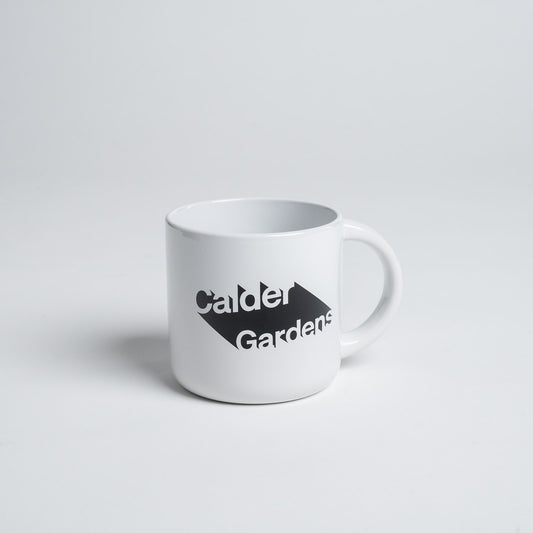 Calder Gardens logo ceramic mug