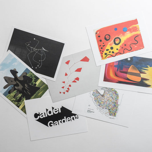 Calder Gardens postcard deck