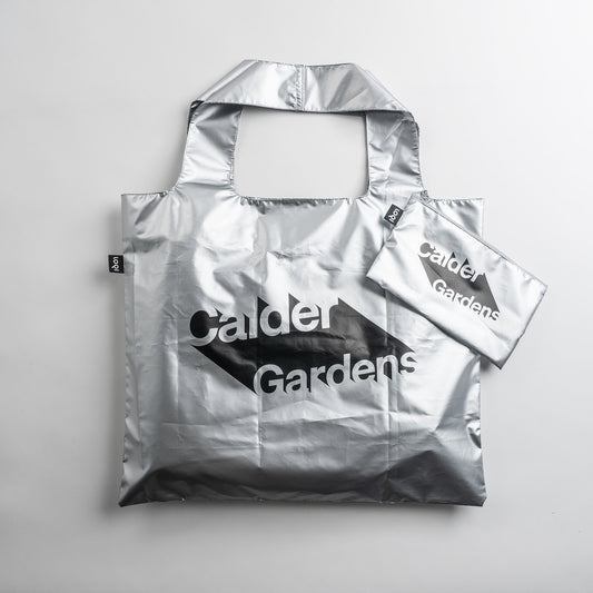 Calder Gardens logo silver tote