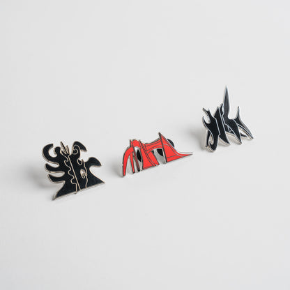 "Jerusalem Stabile II" enamel pin