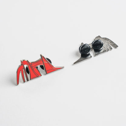 "Jerusalem Stabile II" enamel pin