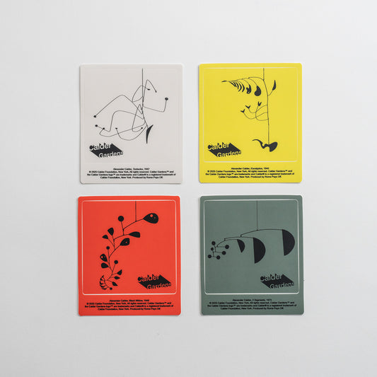 Calder mobile sticker