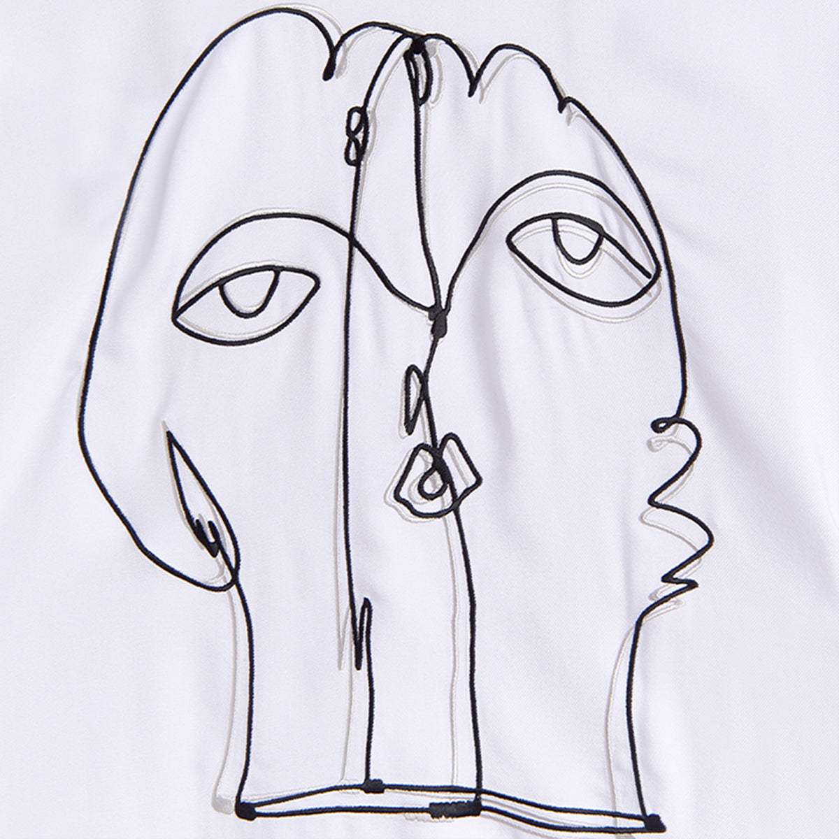 Calder “Kiki” embroidered cabana shirt