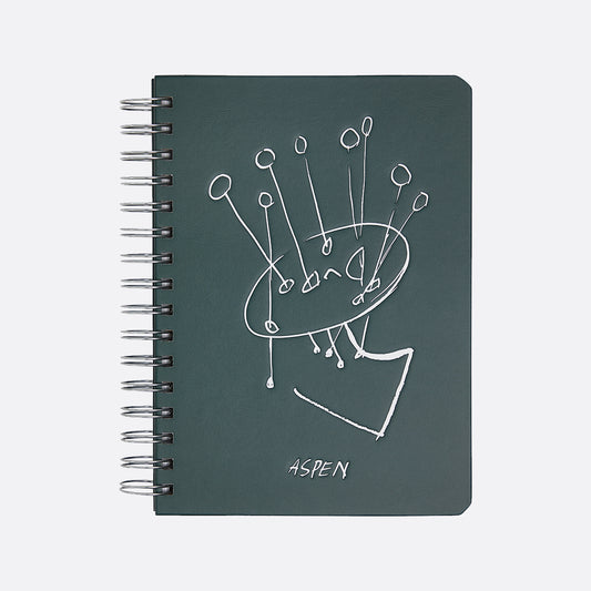 Calder "Aspen" wire-o notebook
