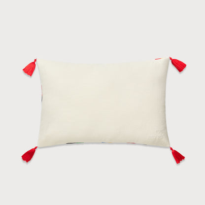 Calder "The Green Stripe" embroidered pillow