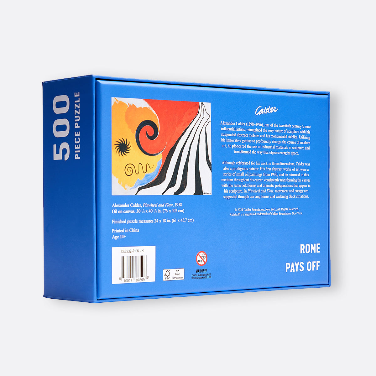 Calder “Pinwheel and Flow” 500 pc. puzzle